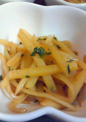 じゃがいものカレーきんぴら♪-レシピのメイン写真
