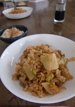 母の☆ピリカラ豚キムチチャーハン-レシピのメイン写真