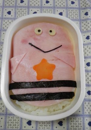 *オバQキャラ弁♪ドロンパ*-レシピのメイン写真