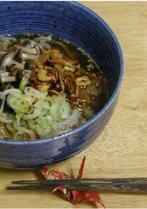 減塩ヌードル　（ぺペロンチック　醤油）-レシピのメイン写真