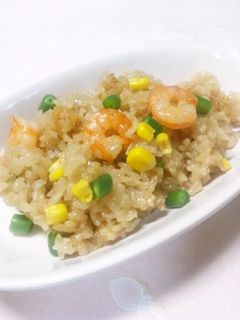中華風☆えびの炊き込みおこわ-レシピのメイン写真