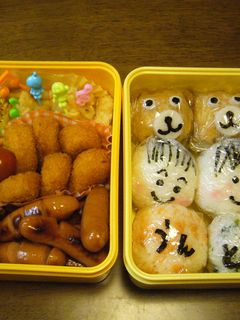 おいなりさんでクマさん!運動会弁当♪-レシピのメイン写真