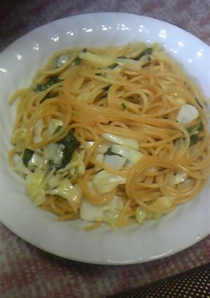 簡単☆しそキャベツパスタ-レシピのメイン写真