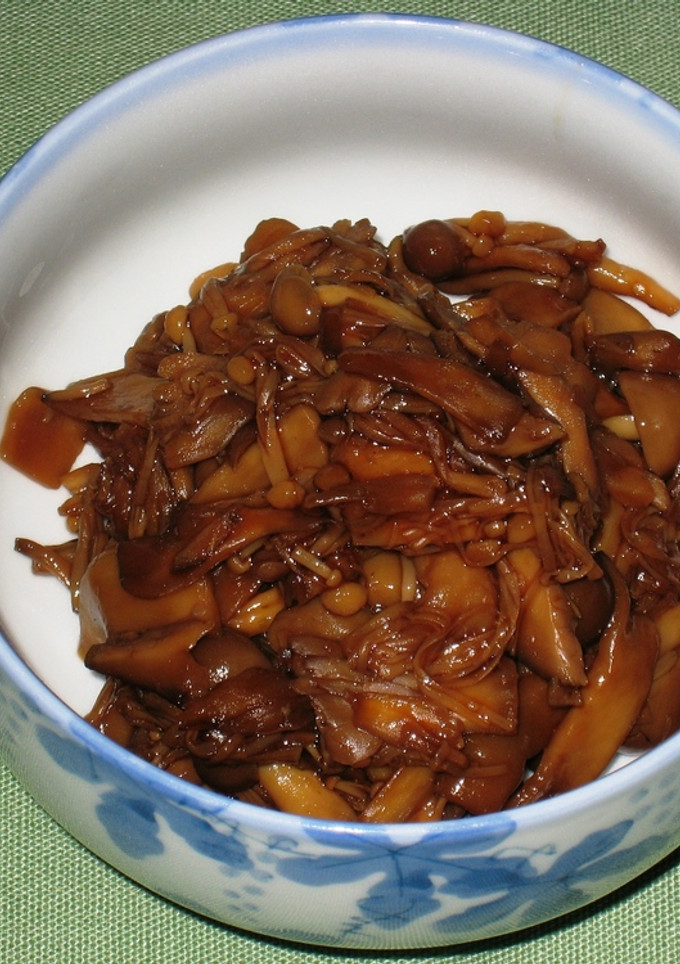 ごはんがススム!!きのこの旨煮-レシピのメイン写真