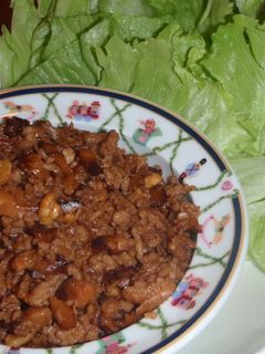 子供大好き✿ひき肉炒めのレタス巻き✿-レシピのメイン写真