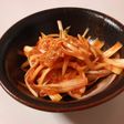 今夜は家呑み!長ネギのラー油和え