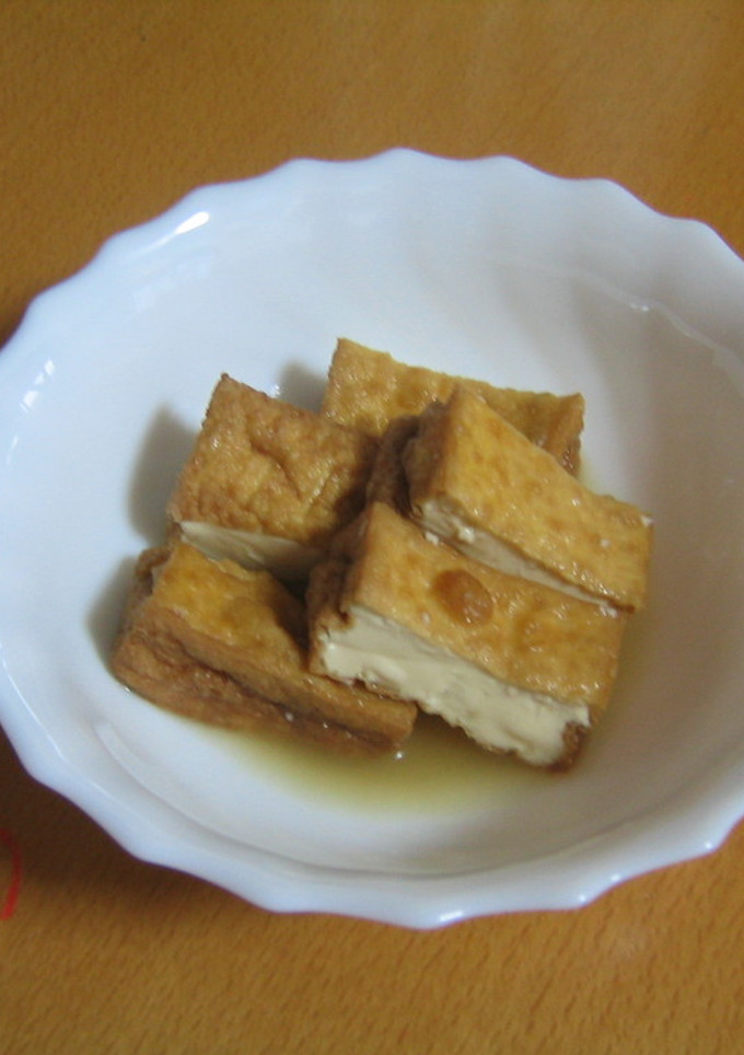 簡単・厚あげの煮物-レシピのメイン写真