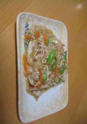 野菜たっぷり豆腐のあんかけ-レシピのメイン写真
