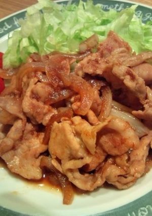 ♡簡単美味しいつゆだく豚肉の生姜焼き♡-レシピのメイン写真