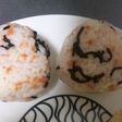 鮭フレーク&塩こんぶのおにぎり