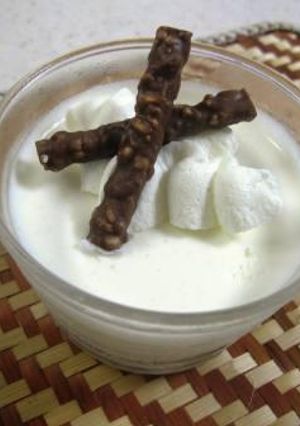 ホワイトチョコのムース-レシピのメイン写真