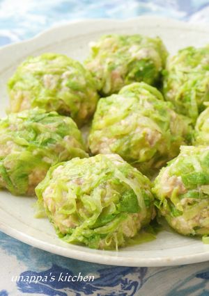 レタスで包む！ふわふわ豆腐シュウマイ-レシピのメイン写真