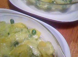 ポテトと枝豆のジェノベーゼグラタン-レシピのメイン写真