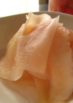 優しい味の、新生姜の甘酢漬け♪-レシピのメイン写真