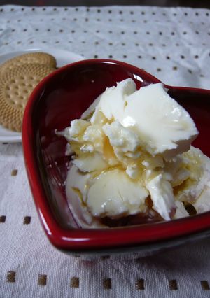 チーズクリームのメイプルシロップかけ☆-レシピのメイン写真