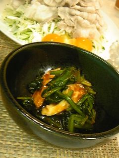 ほうれん草とちくわの味噌あえ♪-レシピのメイン写真
