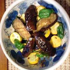 なすとズッキーニの焼きびたし-レシピのメイン写真