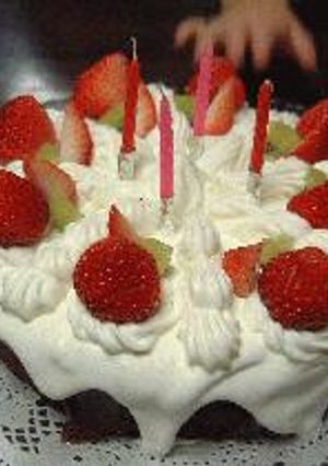 ケーキのデコレーション-レシピのメイン写真