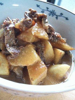 牛肉と大根のカレー味噌煮。-レシピのメイン写真