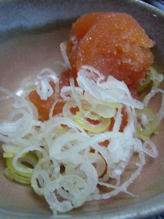 ご飯大好き!忙しい朝ごはんに たらこネギ-レシピのメイン写真
