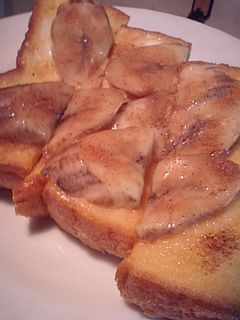 バナナシナモントースト-レシピのメイン写真