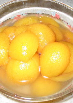 びわのコンポート（砂糖煮）-レシピのメイン写真