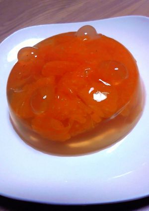 砂糖入れない!缶詰と寒天だけの簡単ゼリー-レシピのメイン写真