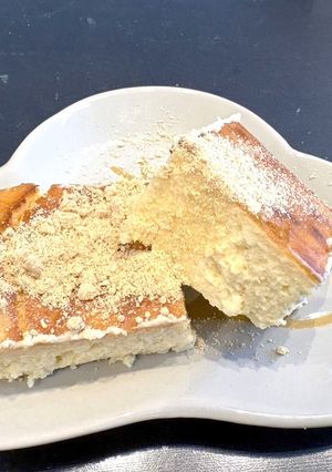 玄米あまざけで♪やさしい甘さのチーズケーキ-レシピのメイン写真