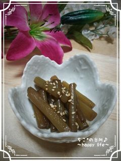 フキの炒め煮-レシピのメイン写真