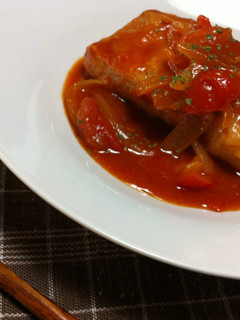❀我が家の定番♡鶏肉のトマト煮❀-レシピのメイン写真