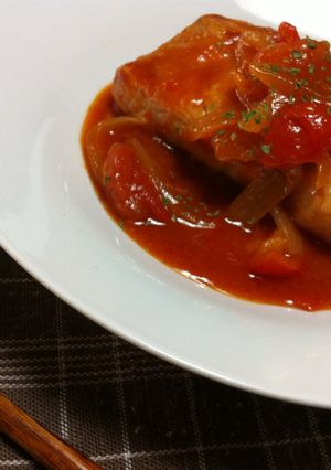 ❀我が家の定番♡鶏肉のトマト煮❀-レシピのメイン写真