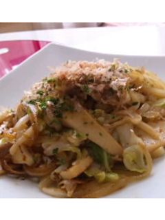 ポン酢de♡あっさり焼きうどん♡-レシピのメイン写真