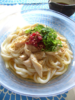 梅シソささみの冷やしうどん-レシピのメイン写真
