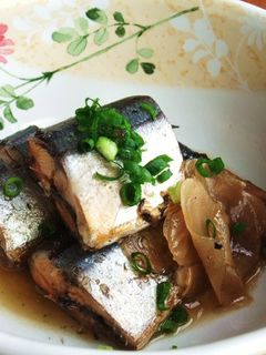 新生姜の甘酢漬けで♪サンマのさっぱり煮-レシピのメイン写真