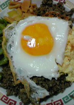 しろうさぎ流☆スタミナそぼろ丼-レシピのメイン写真