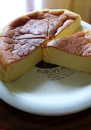 スフレチーズケーキ-レシピのメイン写真