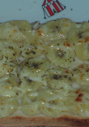 簡単朝食☆バナナトースト-レシピのメイン写真