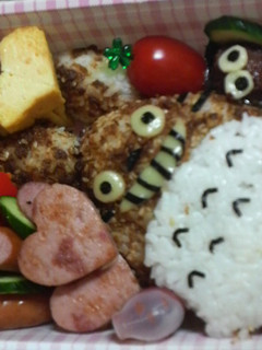 キャラ弁 トトロ-レシピのメイン写真