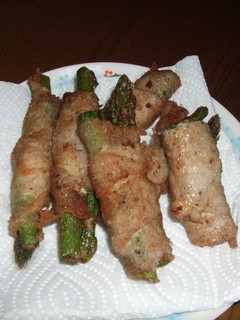 アスパラの豚肉まき揚げ-レシピのメイン写真