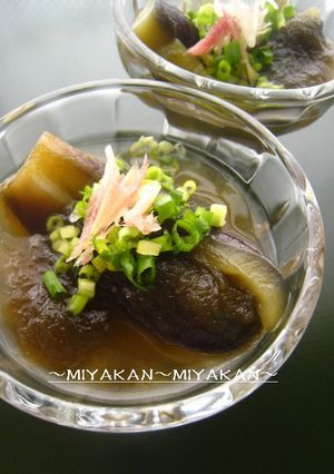 なすととろろ昆布の冷やし小鉢-レシピのメイン写真