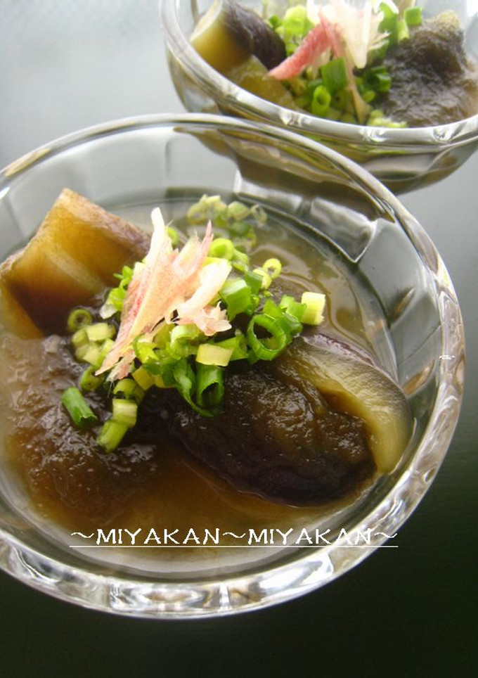 なすととろろ昆布の冷やし小鉢-レシピのメイン写真
