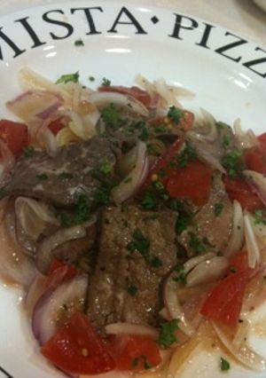 新鮮トマトとロ－ストビ－フの冷製パスタ♪-レシピのメイン写真