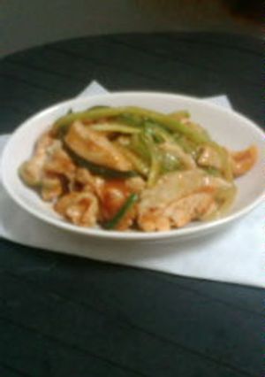 ご飯がススム☆鶏皮キムチ-レシピのメイン写真