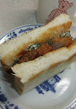 ◇残り物で！簡単カツトーストサンド◇-レシピのメイン写真