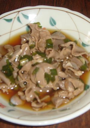 砂肝の酢醤油漬け-レシピのメイン写真