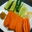どんな野菜も♪だしマヨ&だし味噌ディップ
