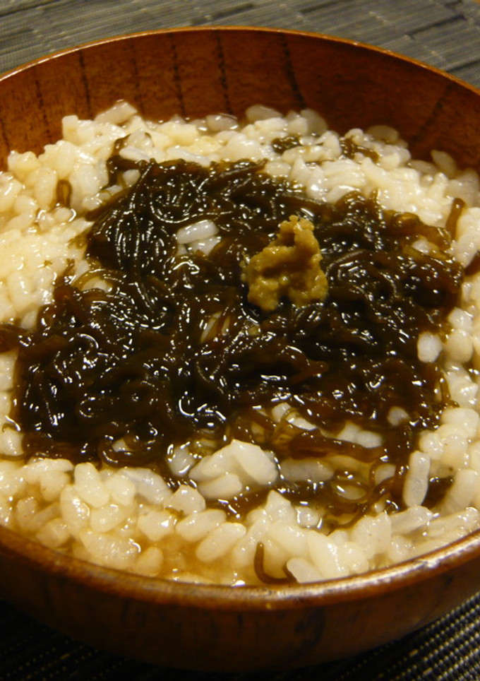 料亭の味。もずくぞうすい風-レシピのメイン写真