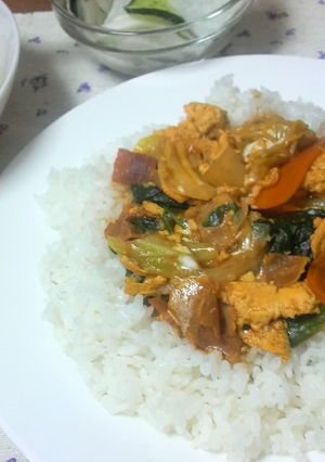ベーコンと野菜のカレー-レシピのメイン写真