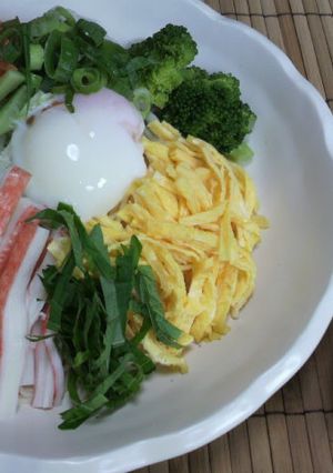 そうめんでビビン麺-レシピのメイン写真