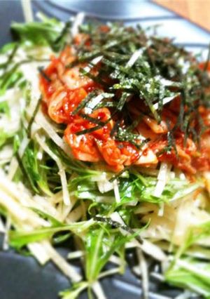 キムチのせ大根サラダ-レシピのメイン写真